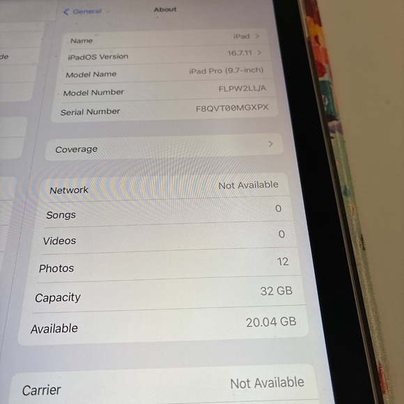 iPad OS version - Picture 4 of 5